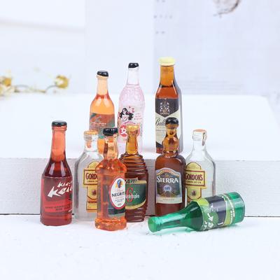 10 шт. 1:12 кукольных миниатюрных напитков, вина, модель кукольной кухни, еды, аксессуаров