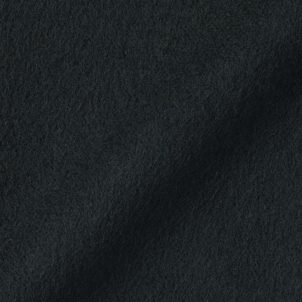 Куртка из смесовой переработанной шерсти MUJI Размер BD0ZFA4A Женское пальто, Черный, XL,