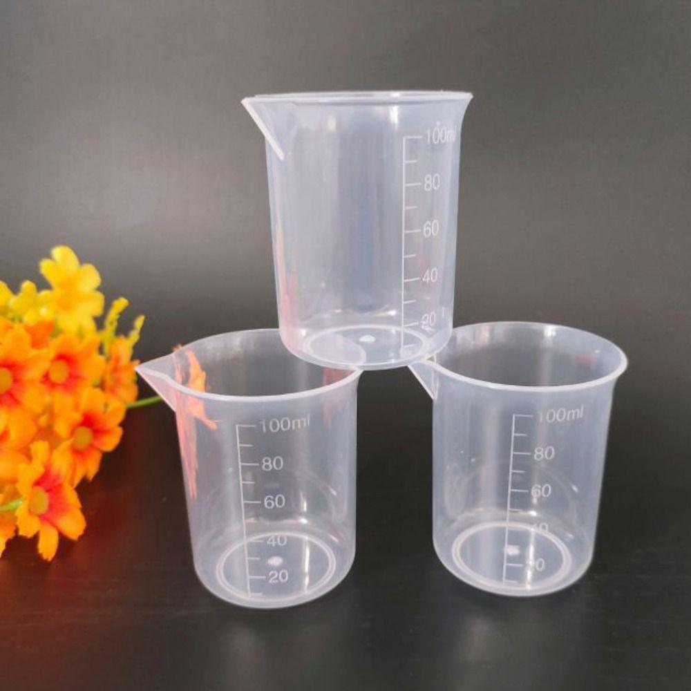 with Scale for Kitchen Laboratory Test Measuring Cup Mixing Cups Graduated Cylinder Beaker