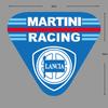 Для наклеек MARTINI Мотокросс Гонки Внедорожник Ноутбук Багажник Мотоцикл Шлем ПВХ Наклейка для Любви Старая Школа LANCIA