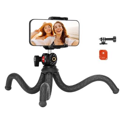 NEEWER TP34 Гибкий мини-штатив со смартфоном и экшн-камерой Камера Селфи Влогинг Штатив-подставка Совместим с и Цифровой Максимальная нагрузка 2 кг