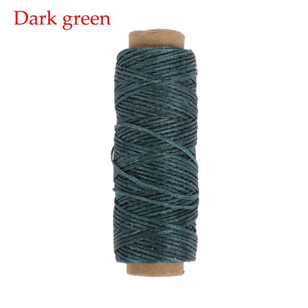 50Meters 150D Hand Stitching DIY Handicraft Sewing Line Cord Waxed Thread Leather