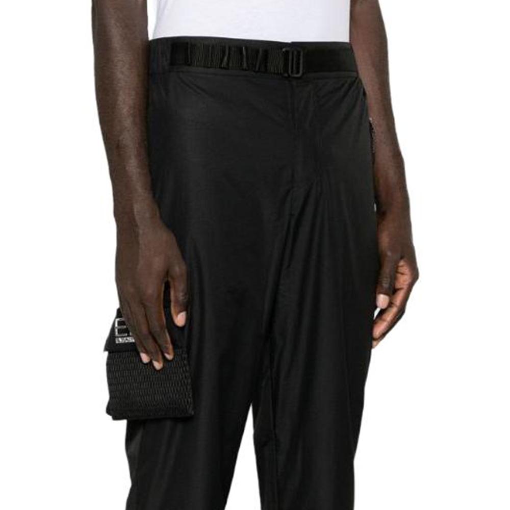 EMPORIO ARMANI EA7 Knitted Sweatpants Men's Black 6RPP61-PN4UZ-1200
