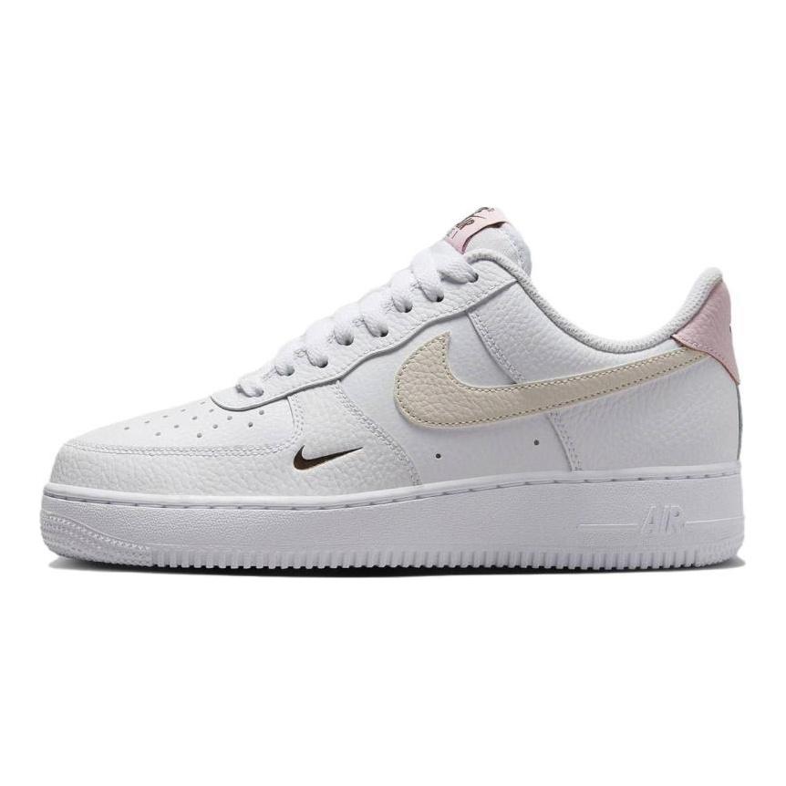 Nike Женские кроссовки Air Force 1 Low '07 Белые Светло-ореховое дерево Розовые HF9992-100