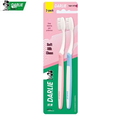 Мягкая зубная щетка Silk Clean, 2 шт.