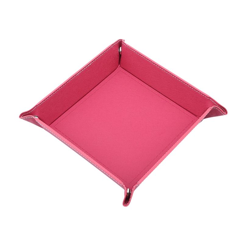 Подставка для хранения игральных костей с шестигранной головкой, держатель для коврика из искусственной кожи и бархата, двухсторонний, толстый, для хранения офисных принадлежностей, инструменты