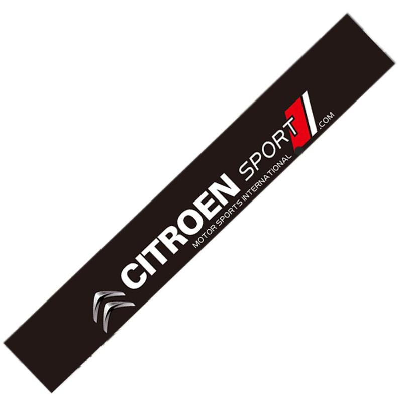 Car Front Rear Windshield Decoration Sticker For Citroen C1 DS3 C2 C3 Vts C4 Saxo C4L C5 C6 C8 Xsara C3-XR Picasso Berlingo SEGA alb256