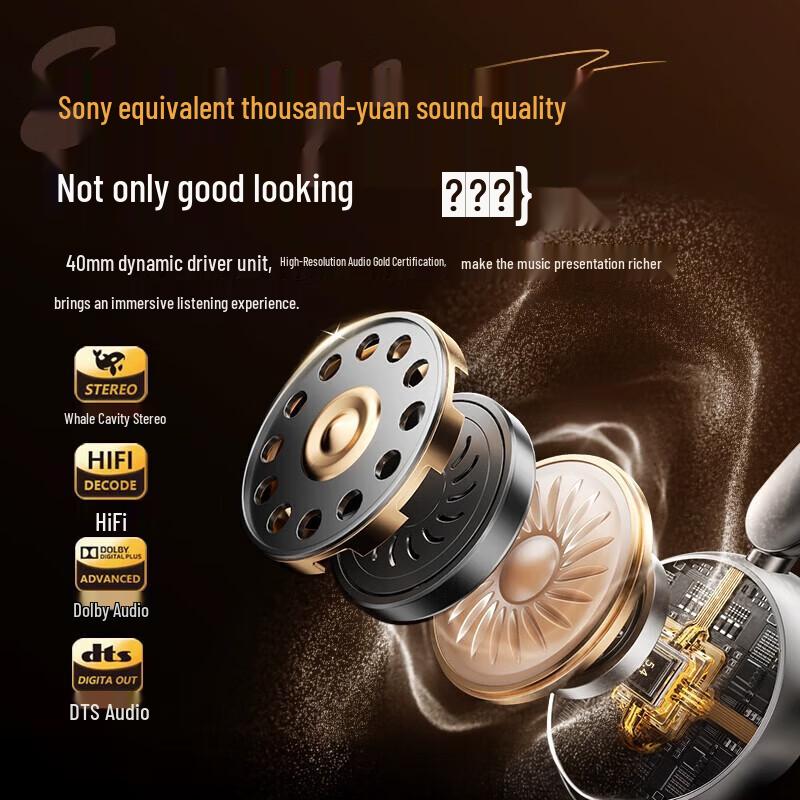 OKSJ F2 Pro Retro Wireless On-Ear Headphones