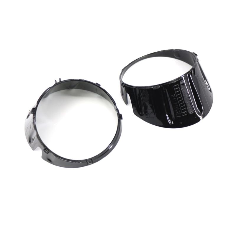 High-performance Front Bumper Fog Light Chrome Ring Cover for R55 R56 R57 R58