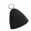 Thicken Wool Felt Shower Cap Sauna Hat Hair Head Protection Anti Heat Spa Sauna Hat Quickly Drying Sauna Bathroom Accessories