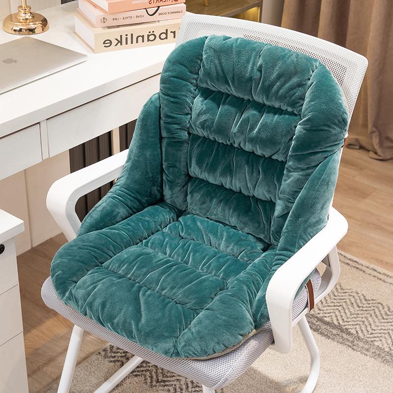 Подогреваемая подушка для офисного кресла со съемной, моющейся спинкой - Идеально для зимнего комфорта