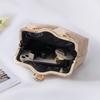 Клатч в китайском стиле Винтажная цветочная кружевная вышивка Вечерняя сумка с металлическим каркасом со съемным плечевым ремнем для свадьбы