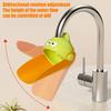 Children Faucet Extender Cartoon Worm Shape Splash-proof Adjustable Faucet Extender Bathroom Gadget