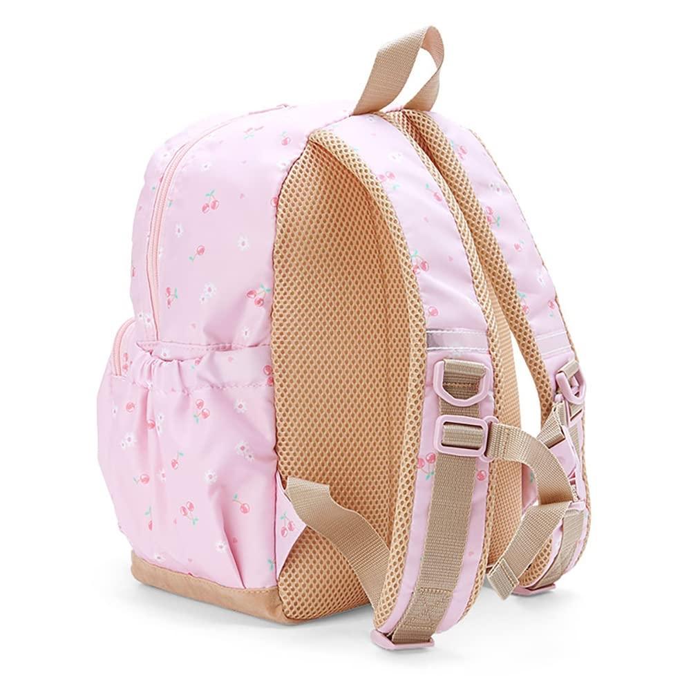 Sanrio Backpack for Children, Lower Grades, Elementary School Students, Pink, Polyester, My Melody, Water Repellent, Name Space, Reflective Tape, Ch