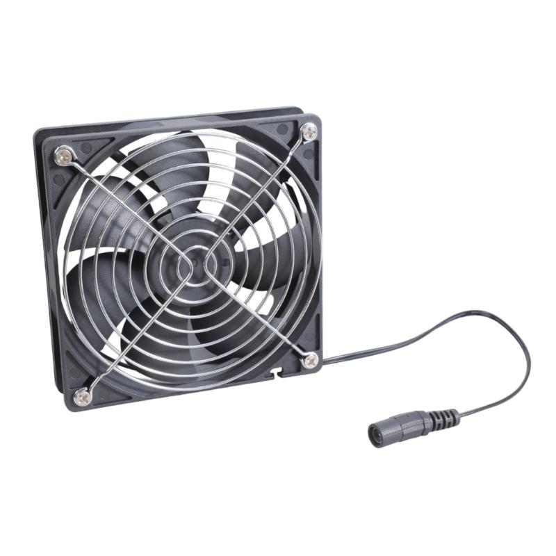Versatile 12V Solar Exhaust Fan Efficient Cooling for Greenhouses and Attics with Reliable 10W Power Source