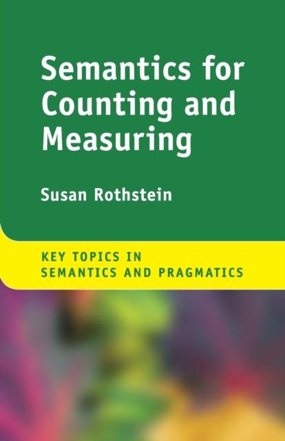 The Semantics for Counting and Measuring Book