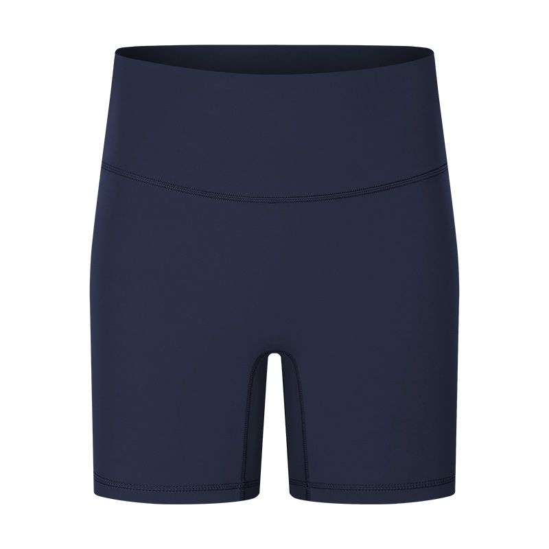 Lulu Seamless Female Summer High Waist Hip Lifting Yoga Shorts