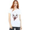It Chapter 2 Womens/Ladies Pennywise Poster Stare Cotton Boyfriend T-Shirt