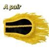 Smooth Satin Fabric Tassel Epaulettes Shoulder Ornaments  Choir Performance