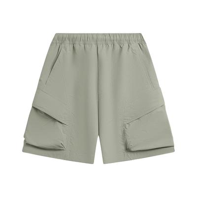 Li Ning Быстросохнущие Прохладные Устойчивые к УФ Повседневные Шорты Мужские шорты AKSW309-5