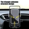 Автомобильный держатель для телефона на воздуховод, многофункциональный автомобильный вентиляционный клапан, автоматический фиксирующий гравитационный кронштейн, автомобильный держатель для телефона для 4,5-7,2 дюймов