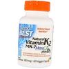 Натуральный Витамин К2 плюс Д3, Natural Vitamin K2 MK7 MenaQ7 plus D3, 60вегкапс (36327068)