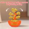 Car Dashboard Decorations Solar-Powered Shaking Money Tree Design Automotive Interior Decor Cute Dashboard Car Accessories