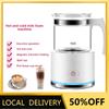 Electric Milk Frother Household Blender Automatic Foamer Pull Flower Milk Hot /Cold Coffee Milk Steamer Foaming Creamer