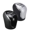 6 Speed Manual Stick Car Gear Shift Knob Auto Lever Shifter Head Handball For Hyundai IX35 2012 - 2016 Black / Chrome