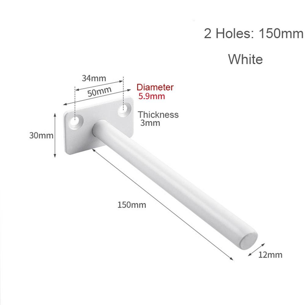 Screw Mounting Plate Floating Hidden Wall Shelves Supports Metal Brackets Shelf Bracket Concealed
