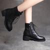 High Quality Ladies Shoes Side Zipper Women's Boots Cross-tied Modern Boots Women Hot Sale Plus Size Ankle Boots