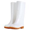 High Tube White Boots High Tube Health Work Labor Protection Rain Boots Medium Tube Short Tube Waterproof Shoes Water Shoes
