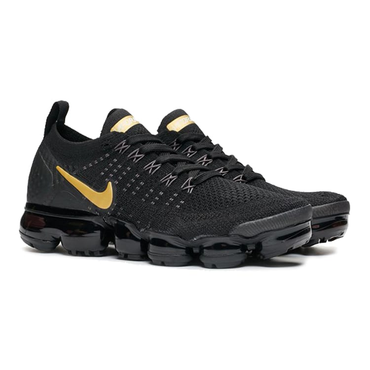 Nike Air VaporMax 2 Черный Металлик Золотой Женские 942843-012