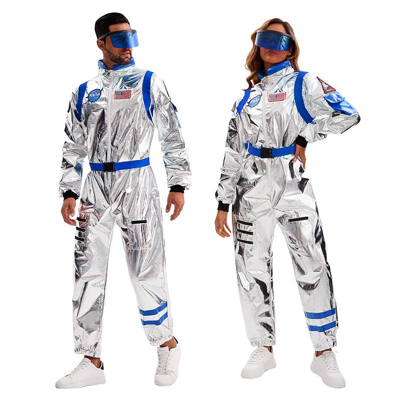Halloween Astronaut Costume Astronaut Onesie Spacesuit Holiday Party Cosplay Costume