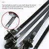 20pcs Self Locking Nylon Cable Ties Wrap Cable Portable Thread Car Nylon Ties Fastening Zip Cable Ties Multifunctional