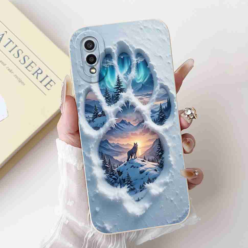 Для Samsung Galaxy A02 SM-A022F Чехол Роскошный Цветочный Модный Мягкий Силиконовый ТПУ Чехол Для Samsung A02 M02 6.5" SM-M022F Чехол для Телефона