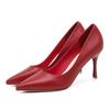 Sexy pointed thin heels high heels women and women summer new commuter professional work shallow mouth banquet shoes