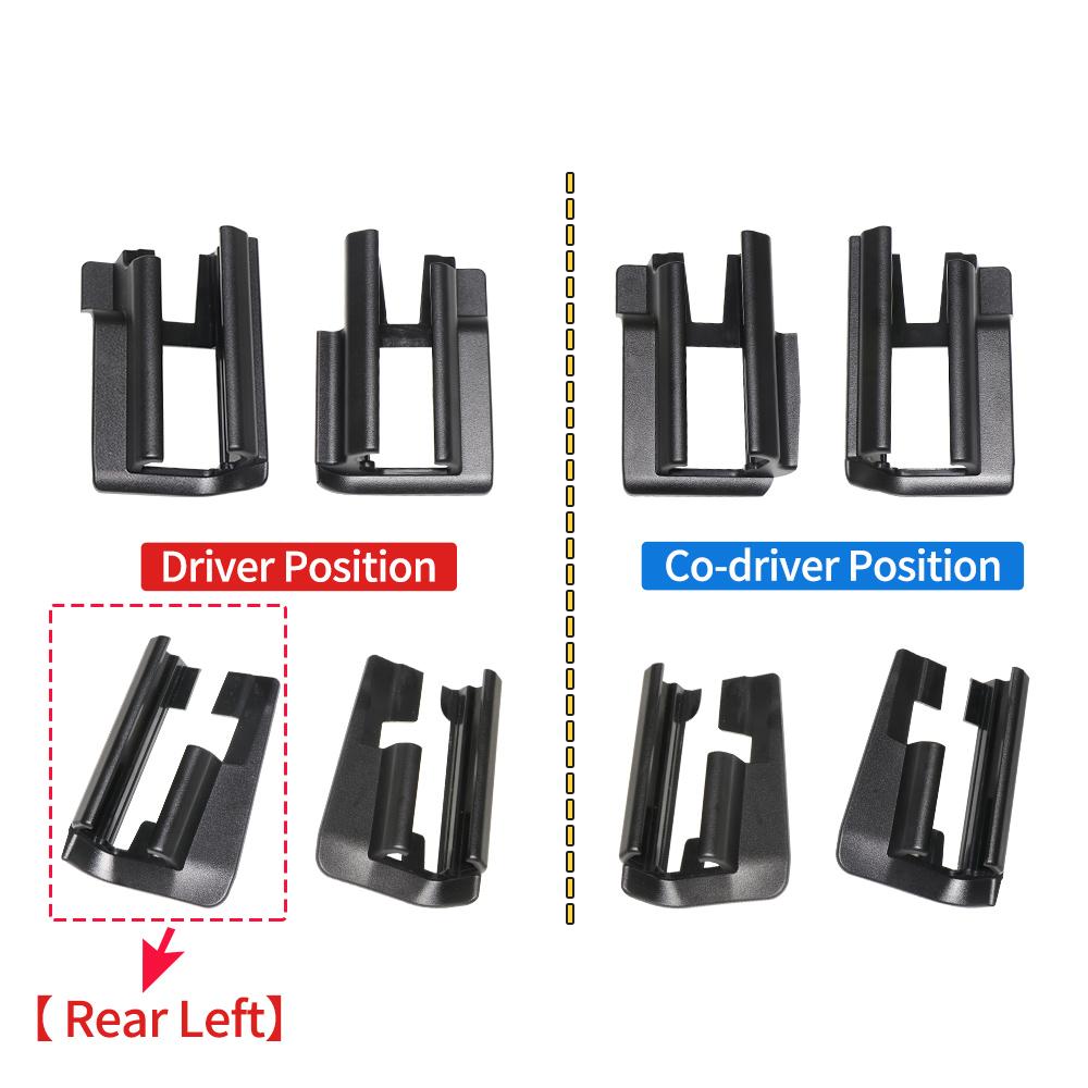 Для Benz CE Class Car Interior Accessories Сиденье Sliding Track Rail Cover Для Mercedes W205 W213 Seat Rail Trim Sliding