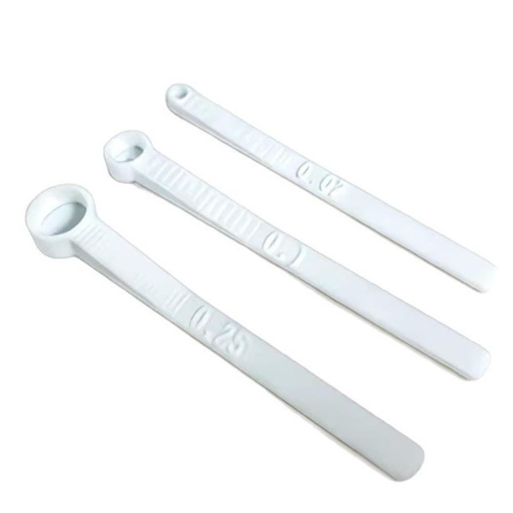 3Pcs Multi-size Fish Food Measuring Spoon Feeding Food Scoop Set for Aquariums & Fish Tanks