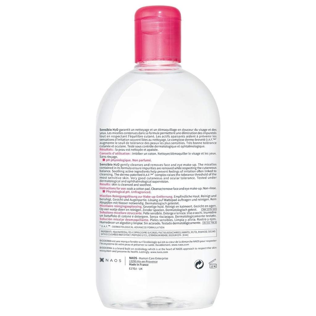 Bioderma Clarine H2O 500mL [Sansibio] [item]
