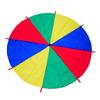 2M/4M Diameter Kids Outdoor Teamwork Game Prop Rainbow Parachute Toys Jump Bag Bounce Play Mat School Activity Puzzle Game