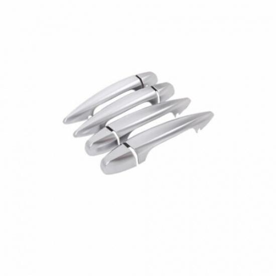 Fit For BMW X1 F48 2016 2017~ ABS Chrome Car Door Handles Cover Trim Decor