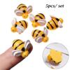 Lot Clay DIY Accessories Children Toys Mini Bee Artificial Bees Simulated Animals Slime Pendants
