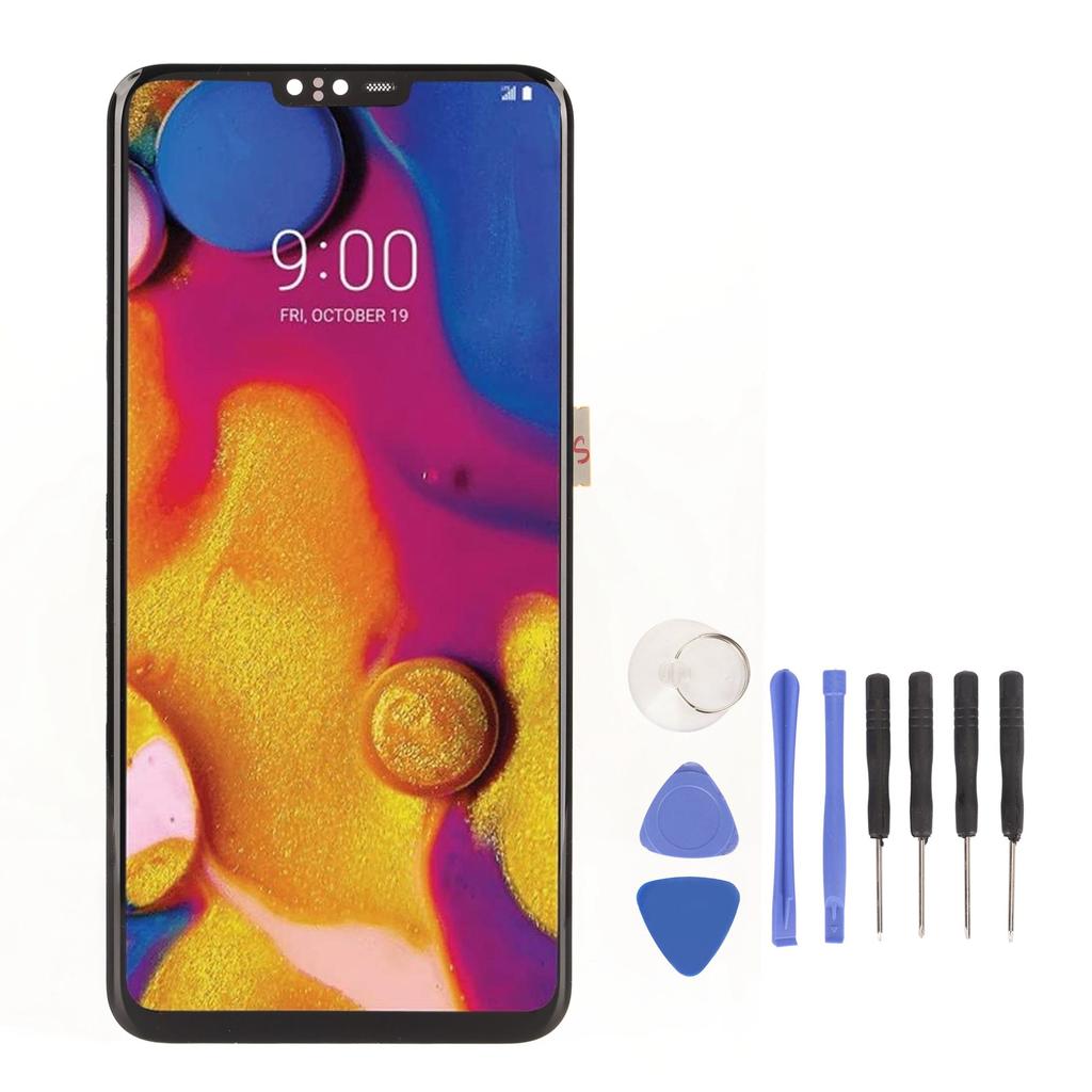 6.4in LED LCD Display Touch Screen Digitizer Assembly Scratch Free Sensitive for LG V50 ThinQ 5G