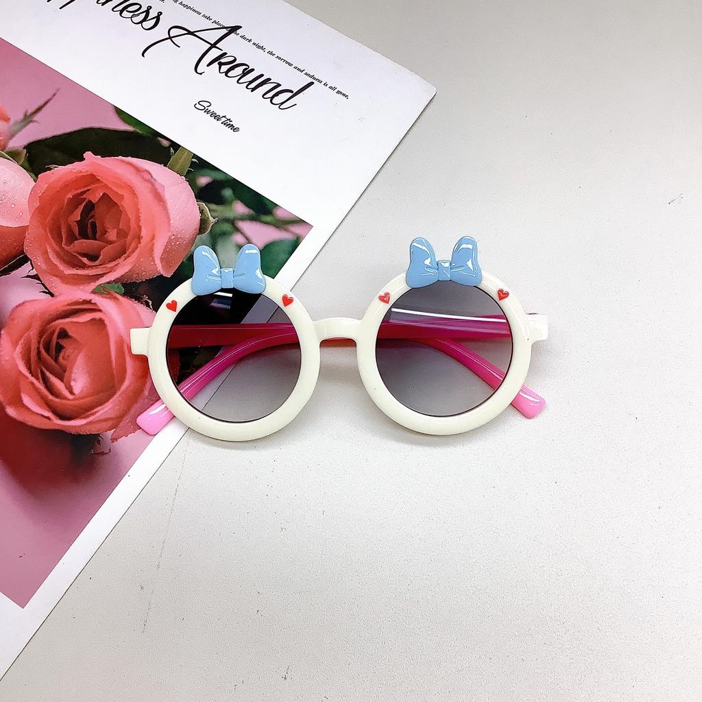 Детские солнцезащитные очки модные милые бантики модные детские солнцезащитные очки для малышей на выход универсальные очки с защитой от ультрафиолета