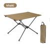 WESTTUNE Camping Folding Table Lightweight 1680D Oxford Roll-Up Table Portable Aluminum oy Tourist Tables for Outdoor Picnic