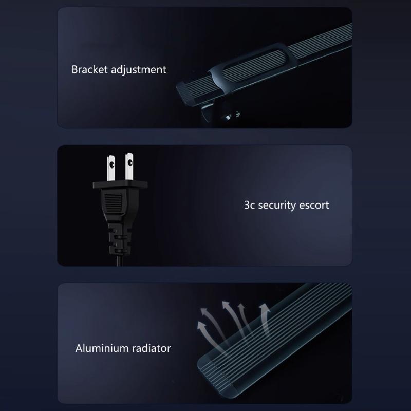 Marine Aquarium LED Light Bar for Plant Growing for Reef-Tanks Saltwater Coral-Fish Marine LED Light Lighting