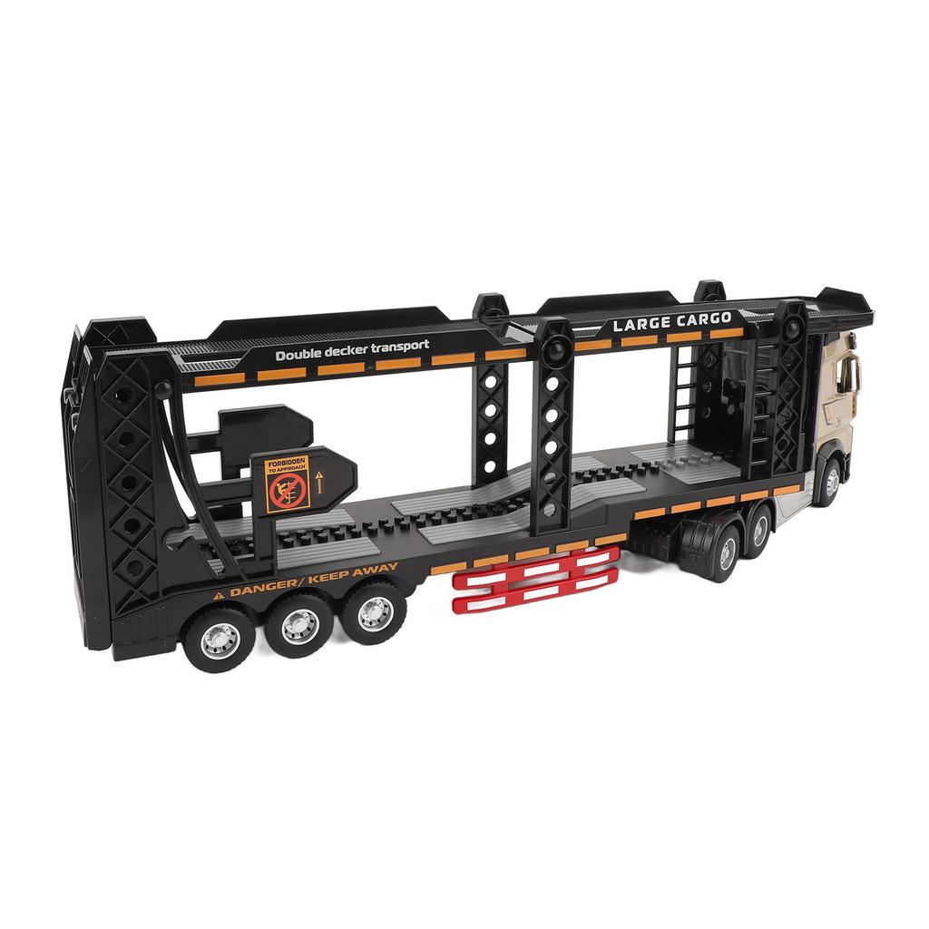 Игрушечный грузовик с дистанционным управлением, двухслойный игрушечный транспорт с переменной скоростью для детей