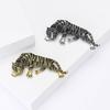 Retro Domineering Alloy Enamel Tiger Brooch Creative Versatile Men'S Suit Coat Corsage Jewelry Pin