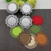 Circle Border Metal Stencil Mold Cutting Dies Decoration Scrapbook Die Cuts Album Paper Craft Embossing DIY Card Crafts